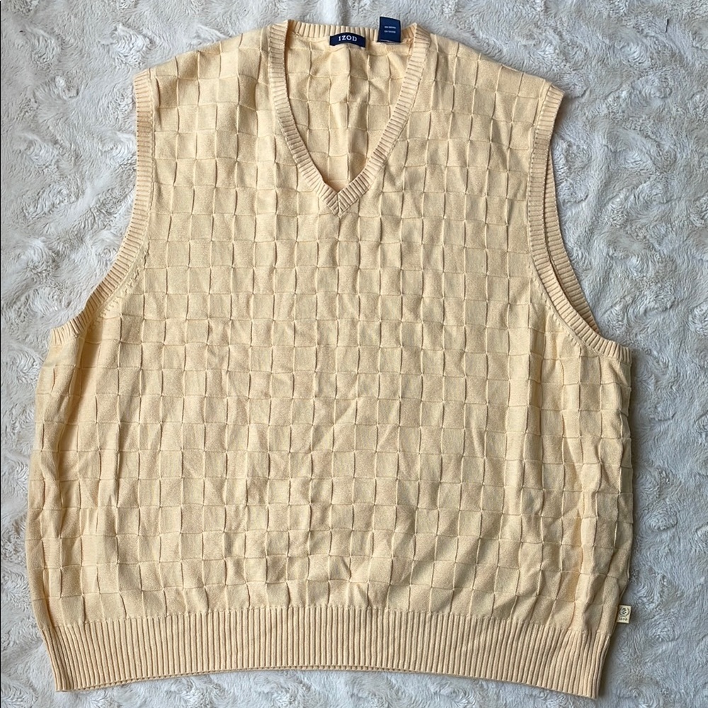 J. Crew Yellow V-Neck Sweater